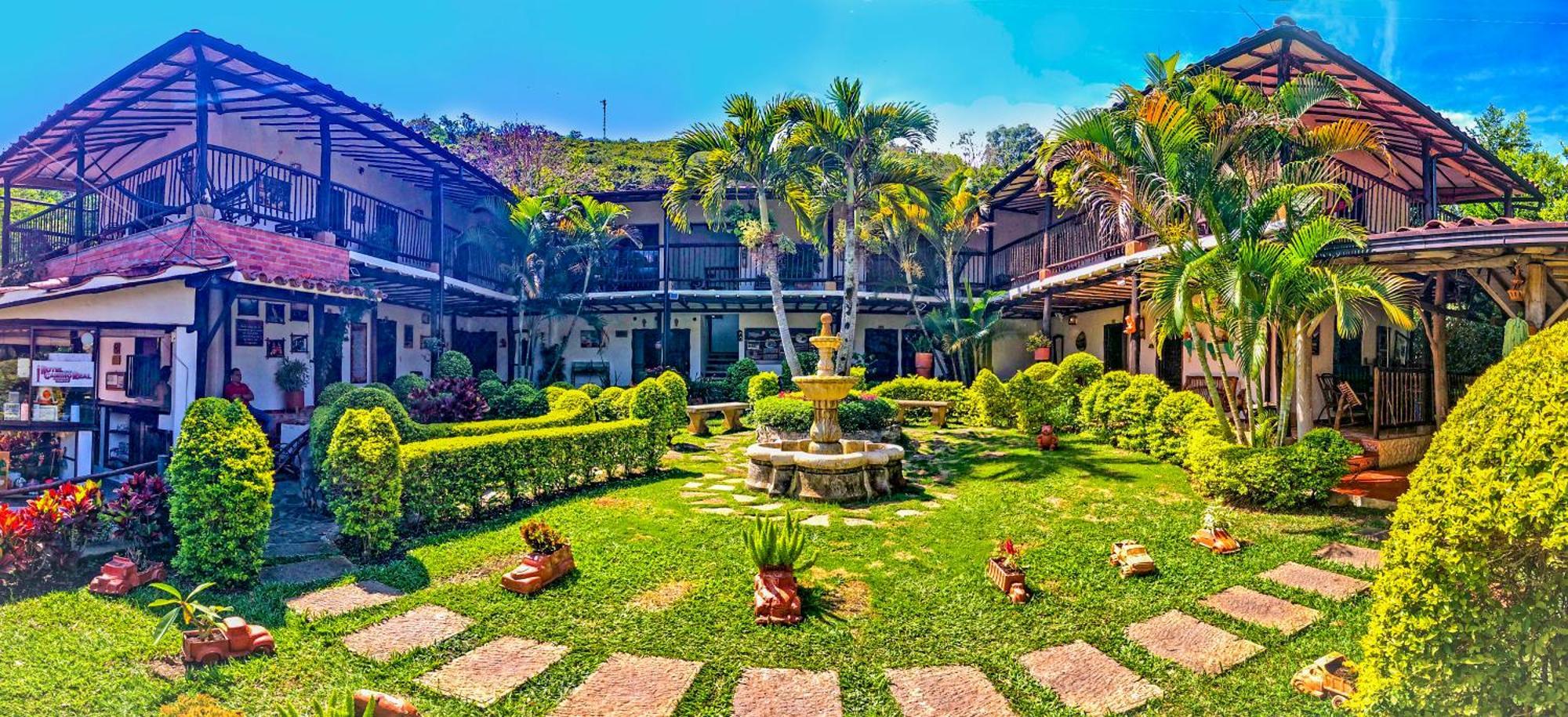 Hotel Campestre Casona Del Camino Real サン・ヒル エクステリア 写真
