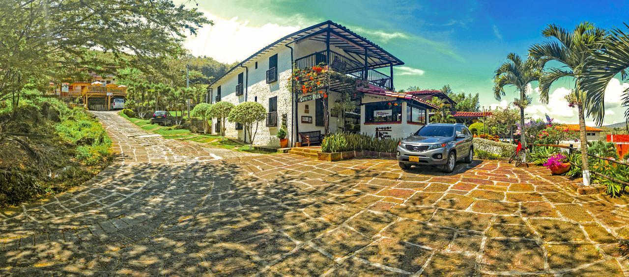 Hotel Campestre Casona Del Camino Real サン・ヒル エクステリア 写真